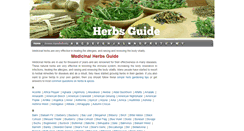 Desktop Screenshot of herbsguide.net